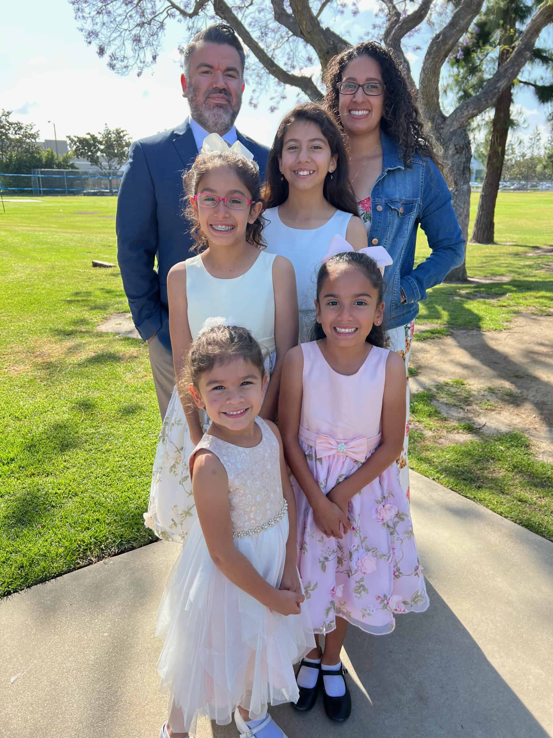 Rev. Jimmy Apodaca and family